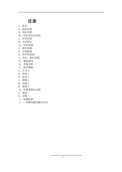 創(chuàng)新創(chuàng)業(yè)設(shè)計書1萬字