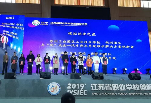 江蘇省職業(yè)學(xué)校創(chuàng)新創(chuàng)業(yè)大賽獲獎(jiǎng)名單