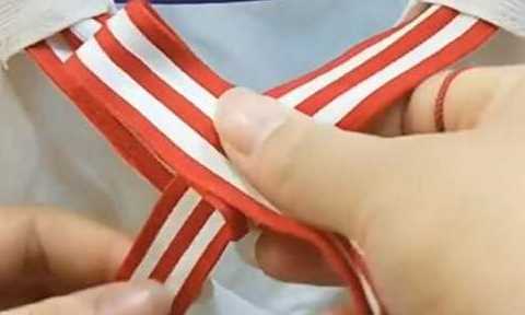 如何系蝴蝶結,蝴蝶結怎么系視頻慢動作圖2