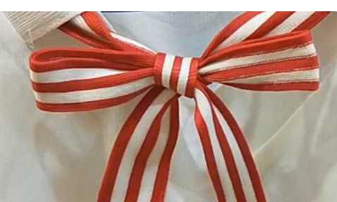 如何系蝴蝶結,蝴蝶結怎么系視頻慢動作圖6