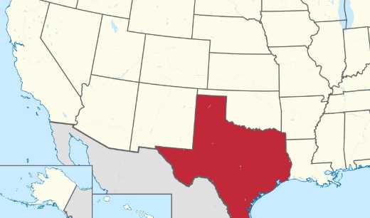 texas是美國(guó)哪個(gè)州,德克薩斯州在哪里圖3