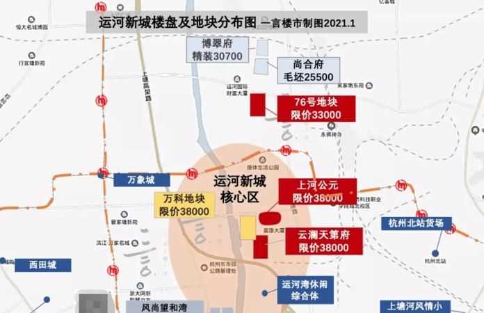 合肥運(yùn)河新城有哪些樓盤(pán)