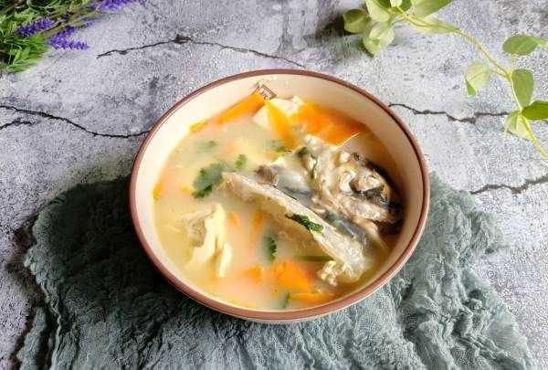 魚(yú)頭豆腐湯的做法,魚(yú)頭豆腐湯的做法家常做法圖10