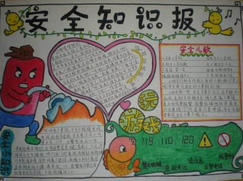 手抄報(bào)安全知識(shí)怎么寫(xiě)