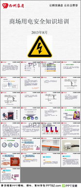 商場安全知識(shí)ppt