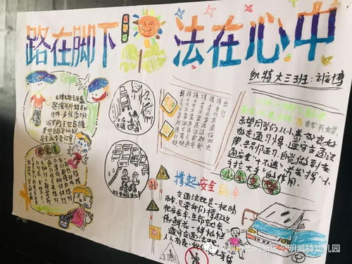 幼兒園安全知識手畫報