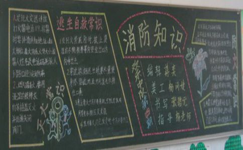 防火知識安全教育黑板報內(nèi)容