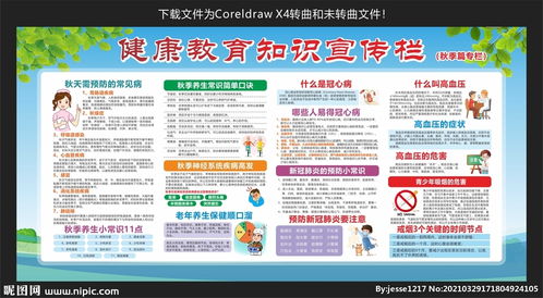 秋季安全知識宣傳