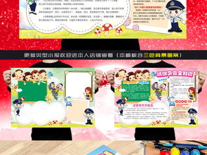 兒童安全知識手抄報模板