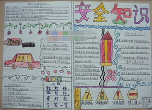 安全手抄小學(xué)生手安全知識(shí)抄報(bào)