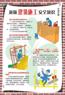 水工施工安全知識(shí)宣傳掛圖