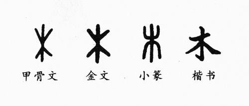 帶木字的典故
