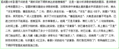表情達(dá)意的詩句運(yùn)用典故