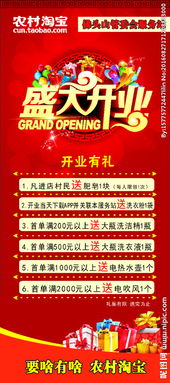 農村淘寶開業(yè)策劃方案