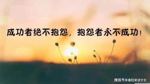 激勵正能量陽光的句子