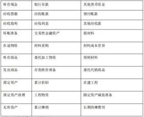 總預算,余額,會計科目