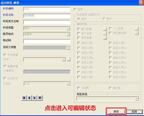 余額,會計科目,調(diào)整
