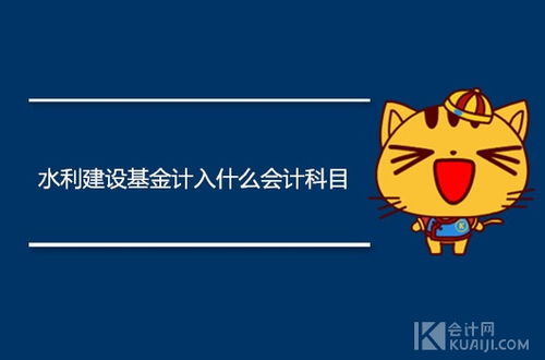 水利建設在哪個會計科目