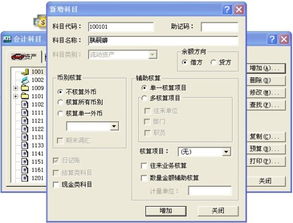 付金蝶軟件費會計科目