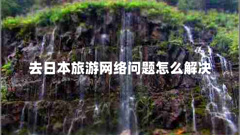 去日本旅游網(wǎng)絡(luò)問(wèn)題怎么解決