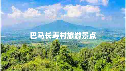 巴馬長(zhǎng)壽村旅游景點(diǎn)
