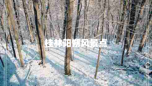 桂林陽朔風(fēng)景點