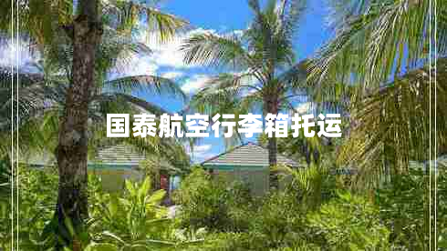 國(guó)泰航空行李箱托運(yùn)