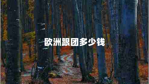 歐洲跟團(tuán)多少錢