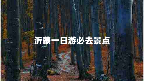 沂蒙一日游必去景點