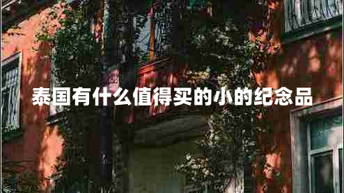 泰國有什么值得買的小的紀念品