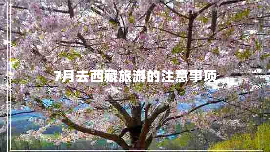 7月去西藏旅游的注意事項(xiàng)