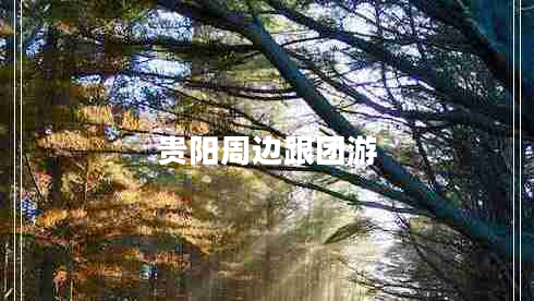貴陽周邊跟團(tuán)游