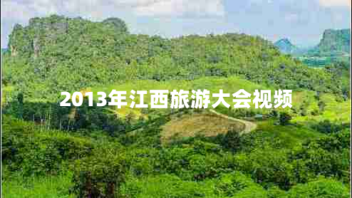 2013年江西旅游大會(huì)視頻
