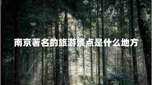南京著名的旅游景點是什么地方