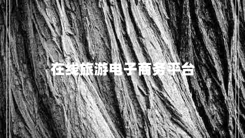 在線旅游電子商務平臺
