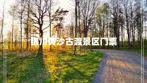 銀川黃沙古渡景區(qū)門票