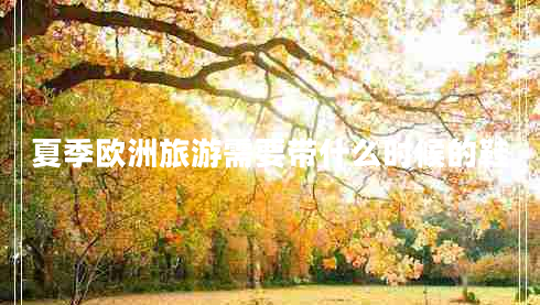 夏季歐洲旅游需要帶什么時候的鞋