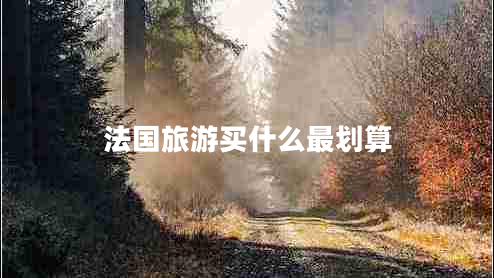法國(guó)旅游買(mǎi)什么最劃算