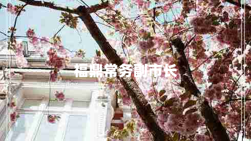 福鼎常務副市長