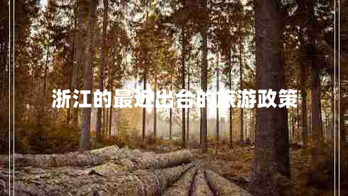 浙江的最近出臺(tái)的旅游政策