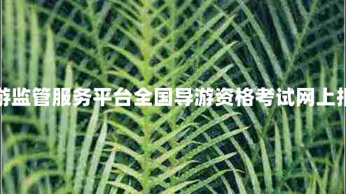 全國旅游監(jiān)管服務(wù)平臺(tái)全國導(dǎo)游資格考試網(wǎng)上報(bào)名系統(tǒng)