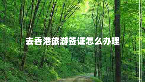 去香港旅游簽證怎么辦理 去香港旅游簽證怎么辦理