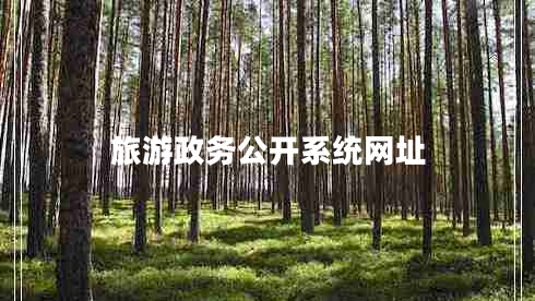 旅游政務公開系統(tǒng)網(wǎng)址