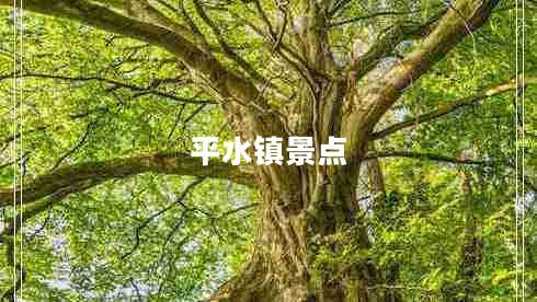 平水鎮(zhèn)景點