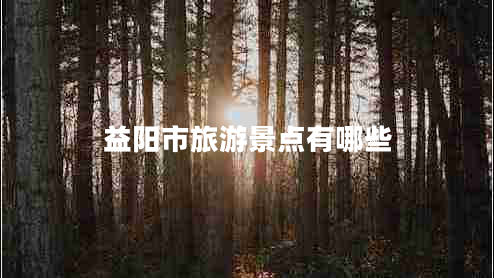 益陽市旅游景點有哪些