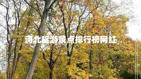 河北旅游景點排行榜網(wǎng)紅