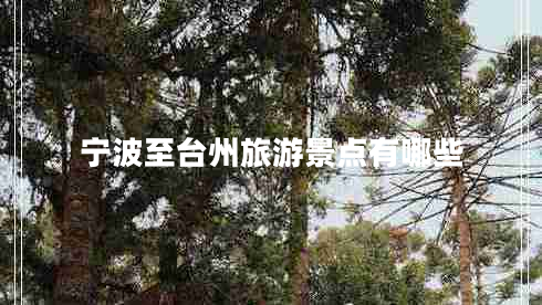 寧波至臺州旅游景點有哪些