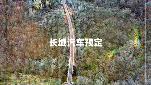 長(zhǎng)城汽車(chē)預(yù)定