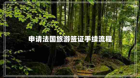 申請(qǐng)法國(guó)旅游簽證手續(xù)流程