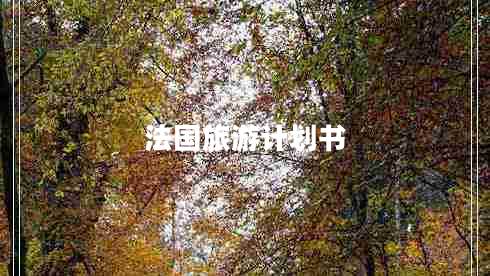 法國(guó)旅游計(jì)劃書(shū)